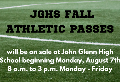 JGHS Fall Athletic Passes