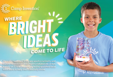 Camp Invention 2024 will be back at LMIS this year!  Sign up early to receive a discount!